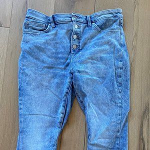 EUC Lauren Conrad Jeans, Stretch, High Rise Skinny, Size 16